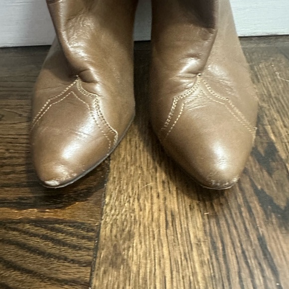Isabel Marant Brown Leather Boots Size 40 - Picture 5 of 6